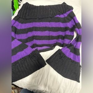 Killstar Veruca Salt Knit Sweater large